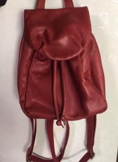 本革♡リュック レザー レッドのサムネイル