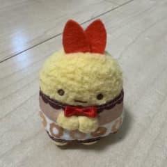 Sumikko Gurashi Tenori Plush Toy - Mister Donut Collaboration: Fried Shrimp Tail