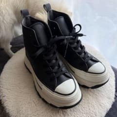 【美品】CONVERSEオールスター トレックウエーブ WR SL HIブラックのサムネイル