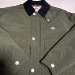 美品　DANTON ナイロンタフタショート　オリーブ ジャケッ36 美品 DANTON ナイロンタフタショート オリーブ ジャケッ36 - メルカリ
