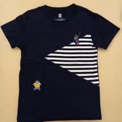 ※発送は6/15以降☆グラニフ☆クレヨンしんちゃん 刺繍 Tシャツのサムネイル