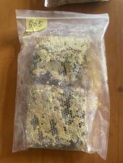 日本蜜蜂の巣蜜(里山の百花蜜無添加コムハニー)610g 日本蜜蜂の巣蜜(里山の百花蜜無添加コムハニー)605g - メルカリ