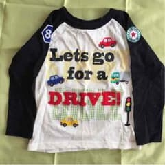 110☆ワッペンロングＴシャツのサムネイル