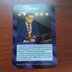 イルミナティカード　Angst　苦悩 Angst（懸念）イルミナティカード【レア】 - メルカリ