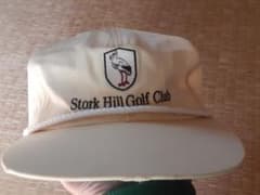 ゴルフキャップ　Stork Hill Golf Club　ヴィンテージ　中古品