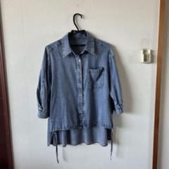 CYNICAL Tencel denim drawstring shirt - メルカリ