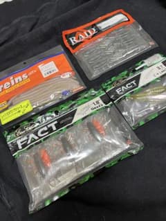 バスワーム　中古　レイドジャパン、レインズ、エバーグリーンのサムネイル