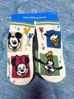 東京ディズニーリゾート キッズ靴下 19-21cm 【新品タグ付き】のサムネイル