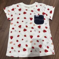⭐︎mimi様専用⭐︎Buddy Lee いちご柄 Tシャツ 120のサムネイル