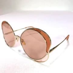 クロエ Chloe サングラス ジェマ ラウンド ピンクゴールド 70F クロエ Chloe サングラス ジェマ ラウンド ピンクゴールド 70F - メルカリ
