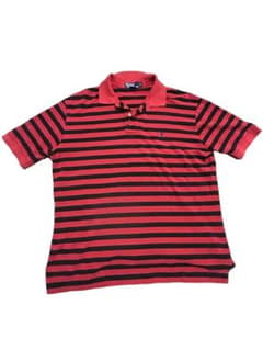 旧タグ Polo by Ralph Lauren ボーダー ポロシャツ y2kのサムネイル