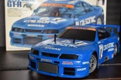 1/10 タミヤ R33 カルソニック スカイライン GT-R ラジコン - メルカリ