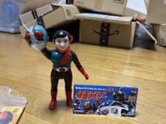 東映レトロソフビ　仮面ライダー新２号　面取れ　開封済み 東映レトロソフビ 仮面ライダー新2号 面取れ 開封済み - メルカリ