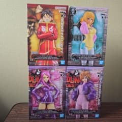 ワンピース DXF エッグヘッド ルフィ ボニー 4体セット