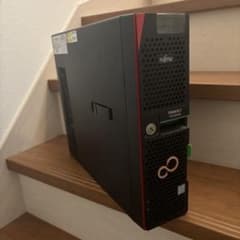 Fujitsu PRIMERGY TX1320 M3 サーバー - メルカリ