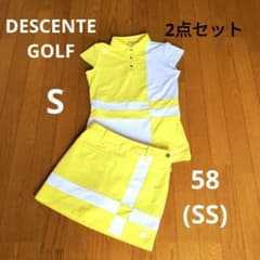 DESCENTE GOLF デサントゴルフ シャツ(S)＆スカート 58(SS)のサムネイル