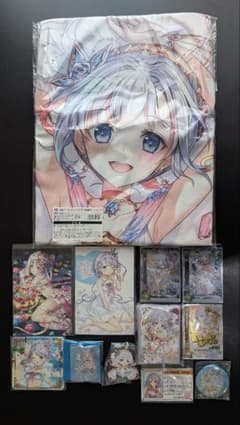 白猫 ティナ 抱き枕カバー カード その他セットのサムネイル