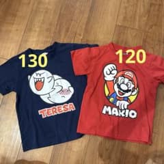 【美品】値下げ！スーパーマリオ tシャツ　テレサ　130 120のサムネイル