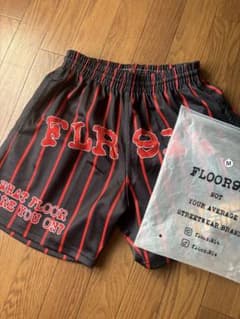 FLOOR914 ストライプ ハーフパンツ Mのサムネイル