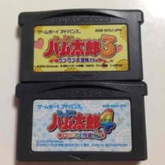 ゲームボーイアドバンス とっとこハム太郎3、4セットのサムネイル