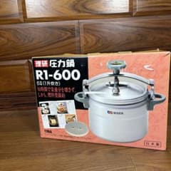 新品未使用】理研 リケン 圧力鍋 6L R1-600 1升 - メルカリ