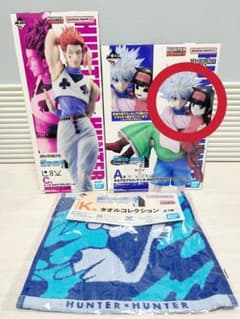 HUNTER × HUNTER 이치 반 쿠지 피규어 킬루아 알카 히소카 덤