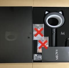 トレカ無し】MEOVV OFFICIAL LIGHT STICK ペンライト - メルカリ