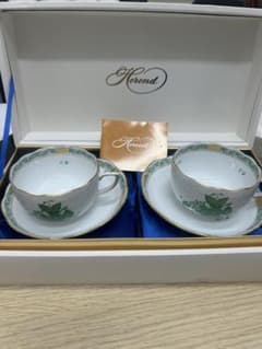 Herend ヘレンド カップ＆ソーサー 2客セット - メルカリ