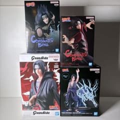 NARUTO ナルト うちはサスケ うちはイタチ フィギュア 4体セット 未開封