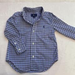 Ralph Lauren チェック柄 ボタンダウンシャツ 2/2Tのサムネイル