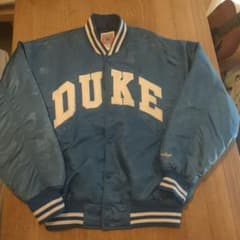 U.S. COLLEGE DUKE スタジャン ブルー Mサイズのサムネイル