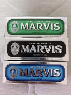 MARVIS 歯磨き粉 3種セットのサムネイル