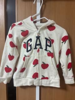 baby GAP りんご柄 ジップアップパーカー 18-24ヶ月のサムネイル