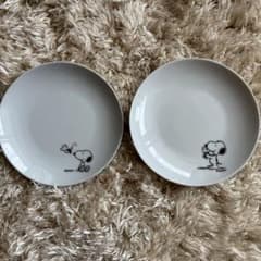 SNOOPY スヌーピー皿 2枚セット ローソン - メルカリ