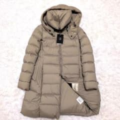 【美品】タトラス☆現行　Aライン　ダウンコート　LTA8BM4496 　ベージュ 美品】タトラス☆現行 Aライン ダウンコート LTA8BM4496 ベージュ