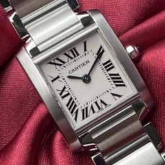 【美品/稼働品】Cartier カルティエ/タンクフランセーズ SM クォーツ