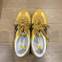 Onitsuka Tiger スニーカー 25.5cm イエロー - メルカリ