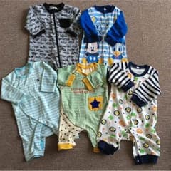 70ロンパース☆5枚まとめ売りのサムネイル