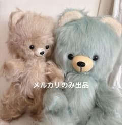 DDRベア ʕ•ᴥ•ʔ アンティークベア テディベア ベルリンベア 左