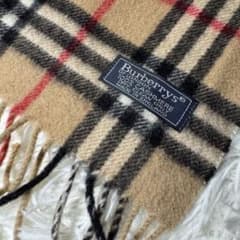 【美品】Burberry カシミヤ100% マフラー 英国製ノバチェックキャメル 英国製】Burberrys カシミヤマフラー ノバチェック キャメル - メルカリ