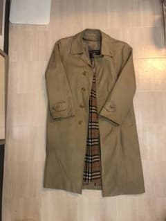 ｟週末値下げ！｠Burberry バーバリー ステンカラーコートのサムネイル
