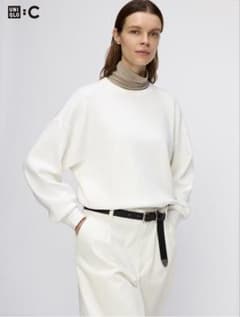 UNIQLO :C スムースコットンクルーネックセーターのサムネイル