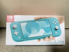 【ほぼ未使用】ニンテンドースイッチライト　ターコイズのサムネイル