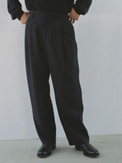 LIDNM】WOOL MILLED IVY PANTS - メルカリ