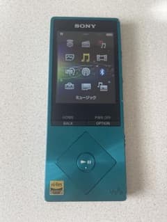 SONY ウォークマン　NW-A25 16GB ビリジアンブルーのサムネイル