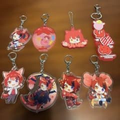 すとぷり 莉犬　アクリルキーホルダー 8点セットのサムネイル