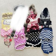 犬 服 アクセサリー まとめ売りのサムネイル