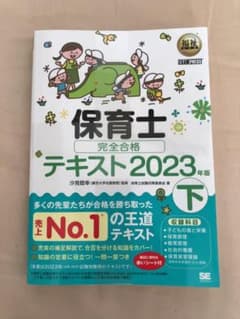 福祉教科書 保育士 完全合格テキスト 下 2023年版のサムネイル