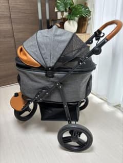 ペットカート☆バギー 3輪 分離式 小〜大型犬多頭 介護 耐荷重50Kg 