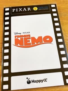 디즈니 PIXAR 파인딩 니모 Happy 복권 카드